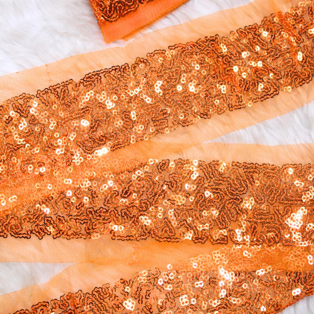 Glittering Sequin Trim for Stylish Embellishments