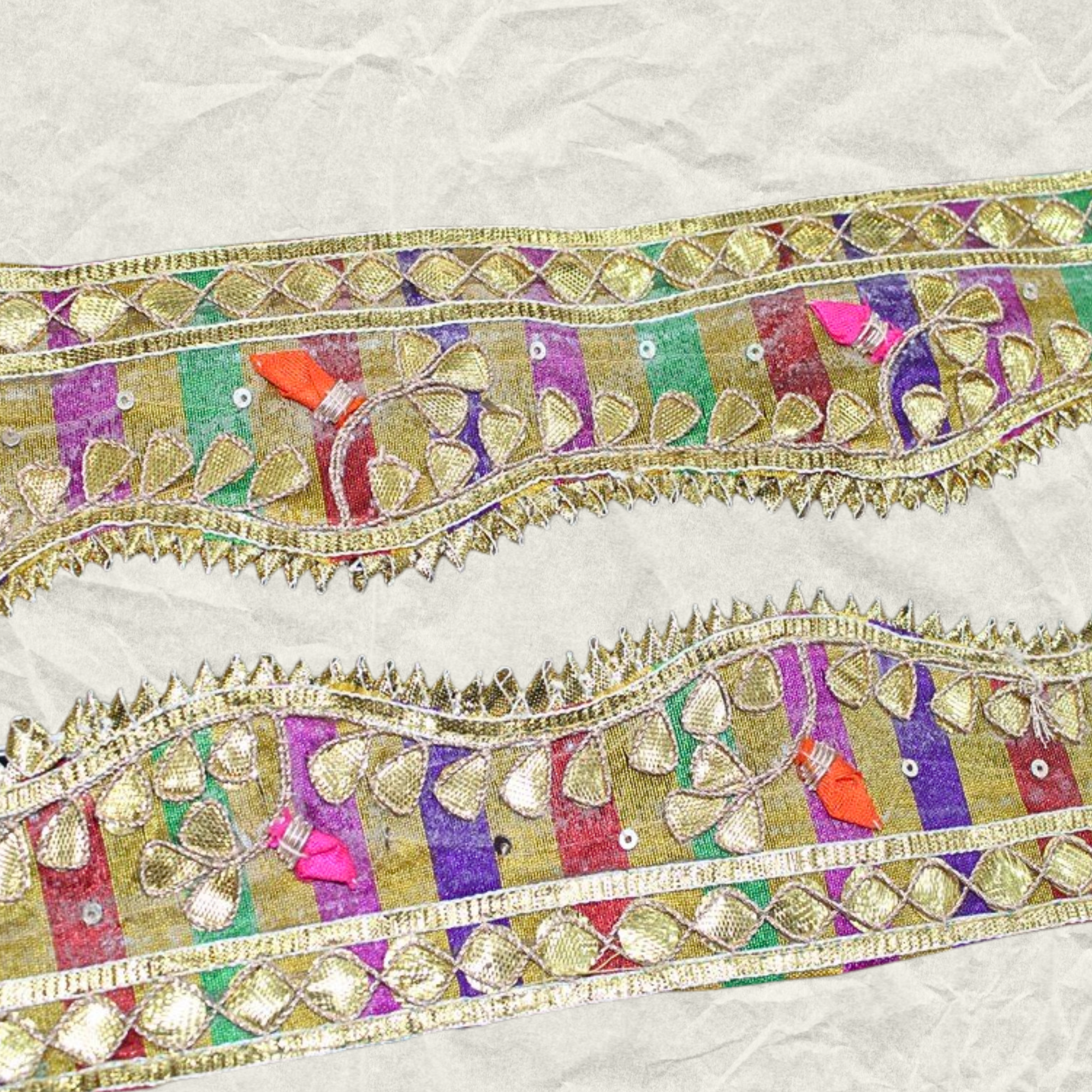 Embellished Handwork Gota Trim