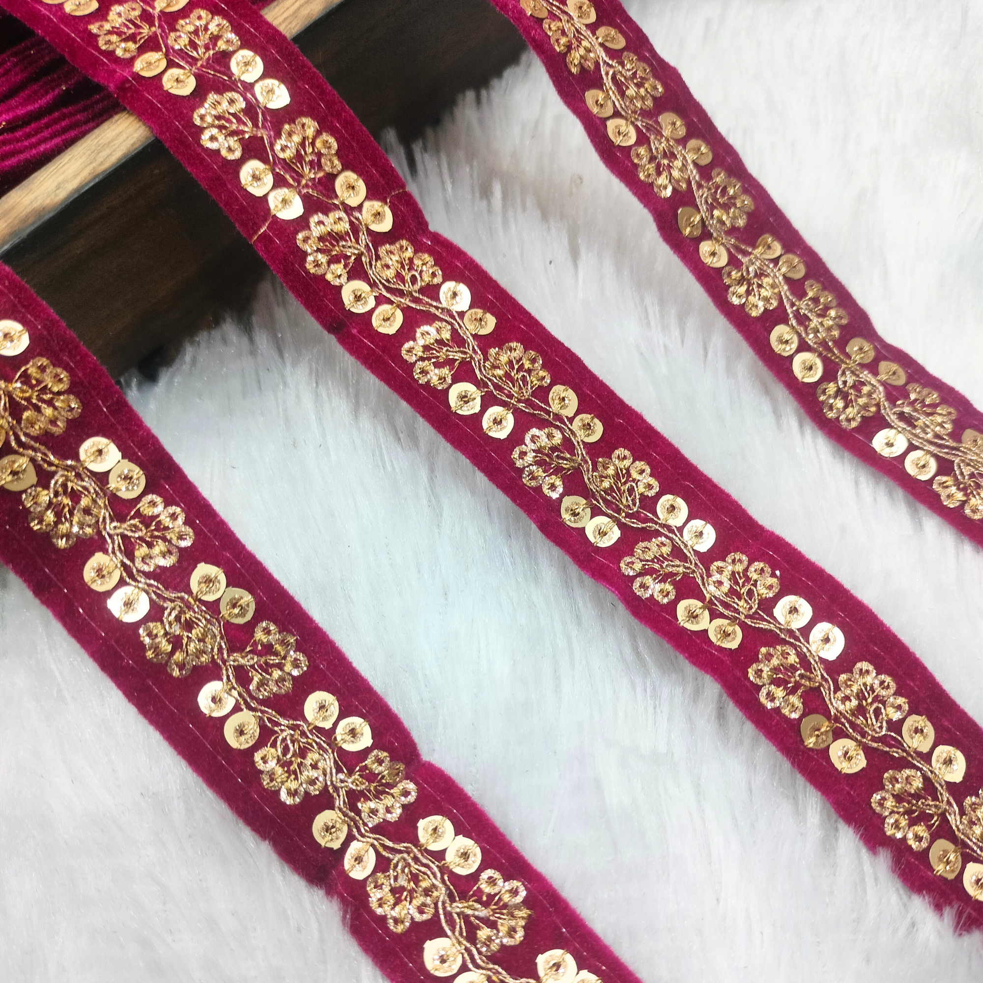 Embellished Sequin Trim