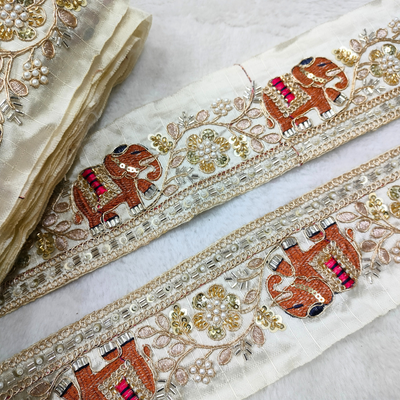 Fancy Elephant Embellished Trim hover