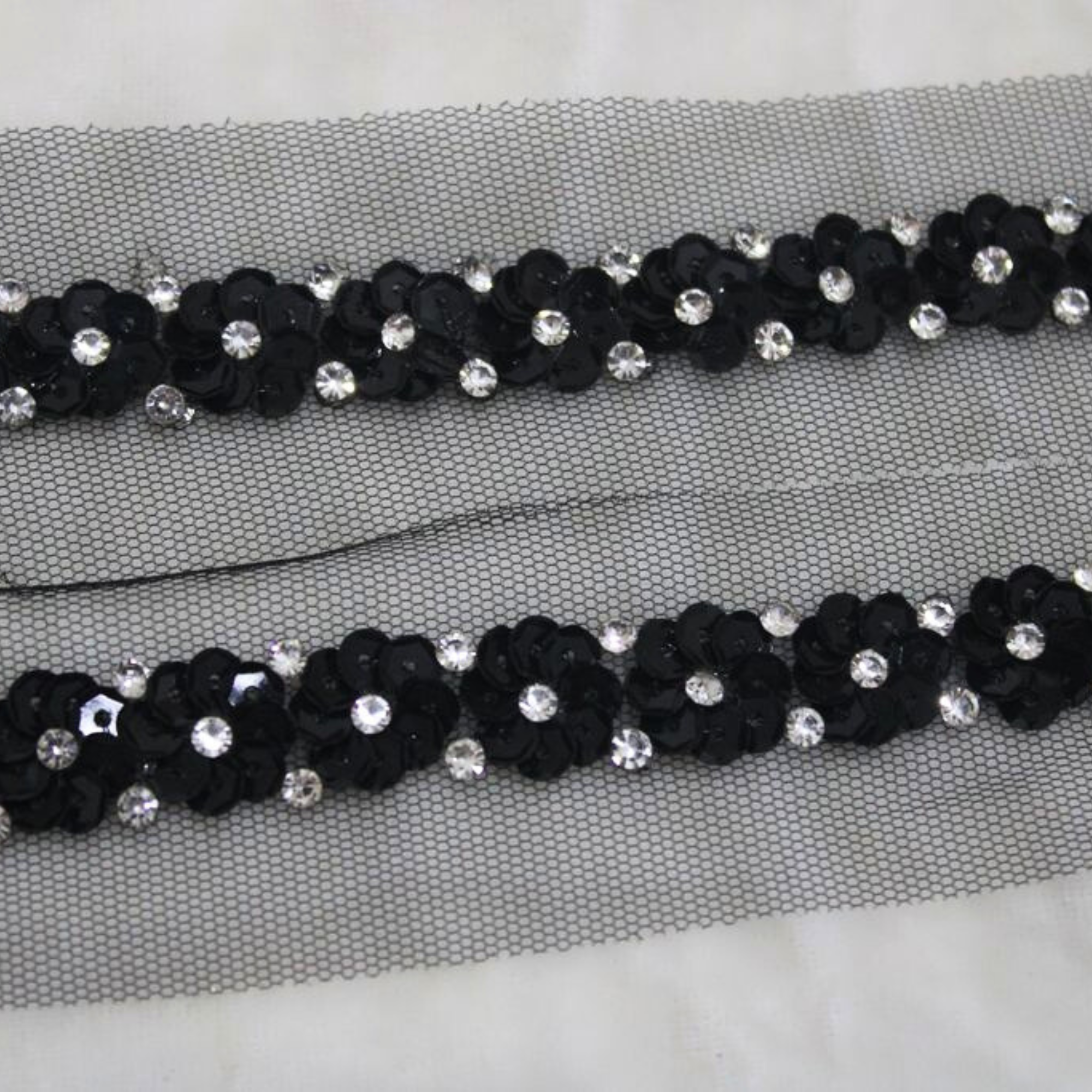 Handcrafted Stone Embellished Trim
