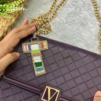 Color Crush Bag Charm 'T' Bag Charm