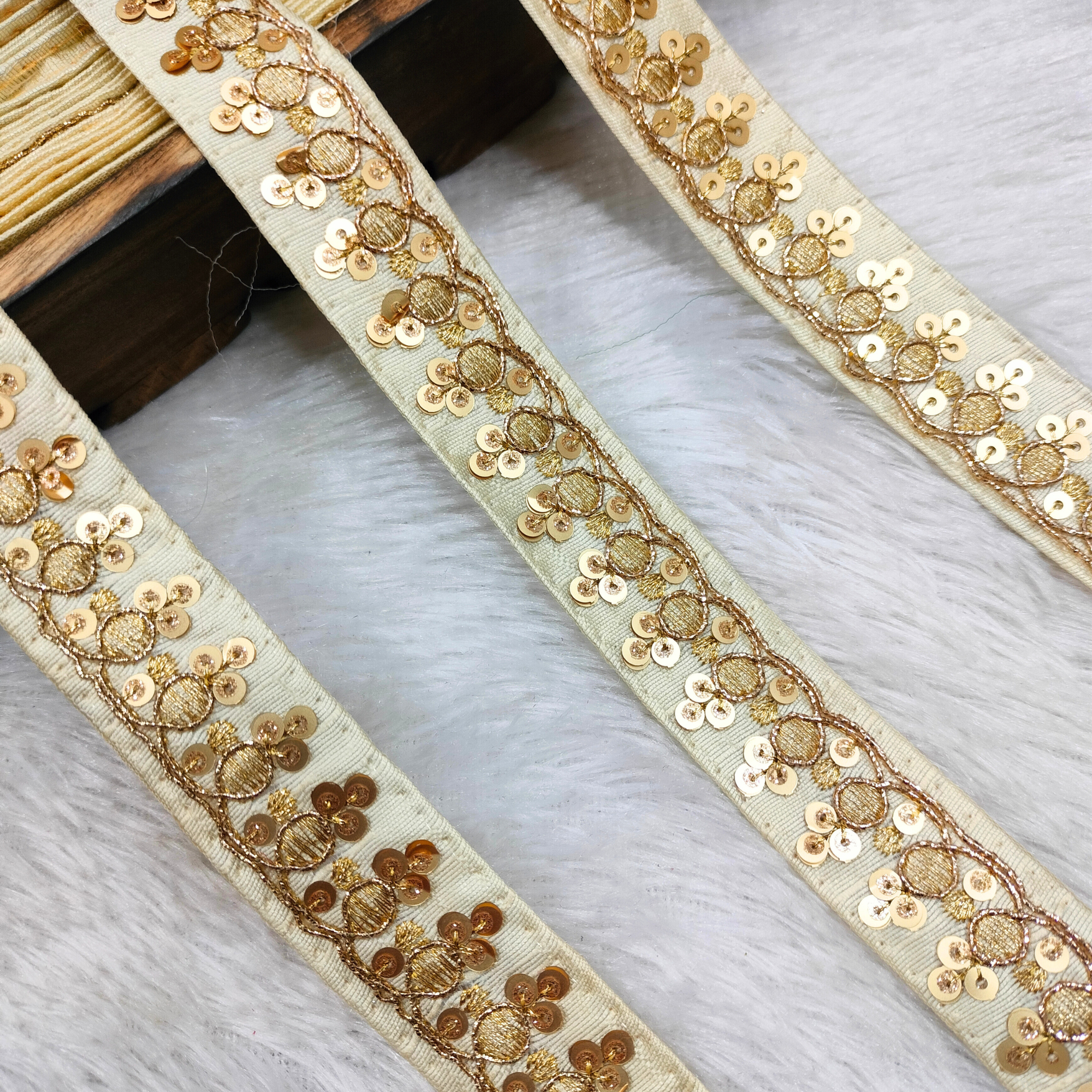 Delicate Sequin Lace