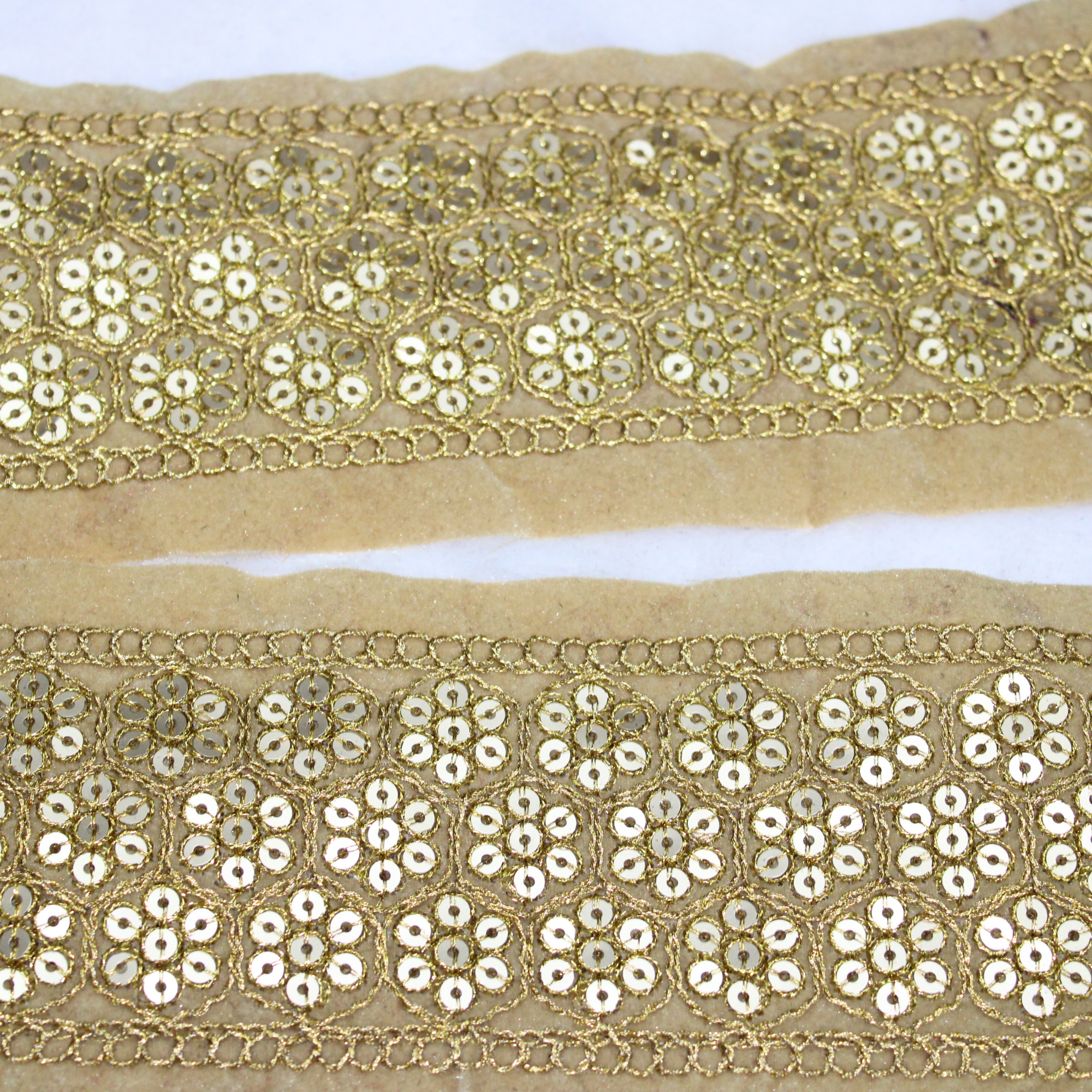 Floral Sequin Trim