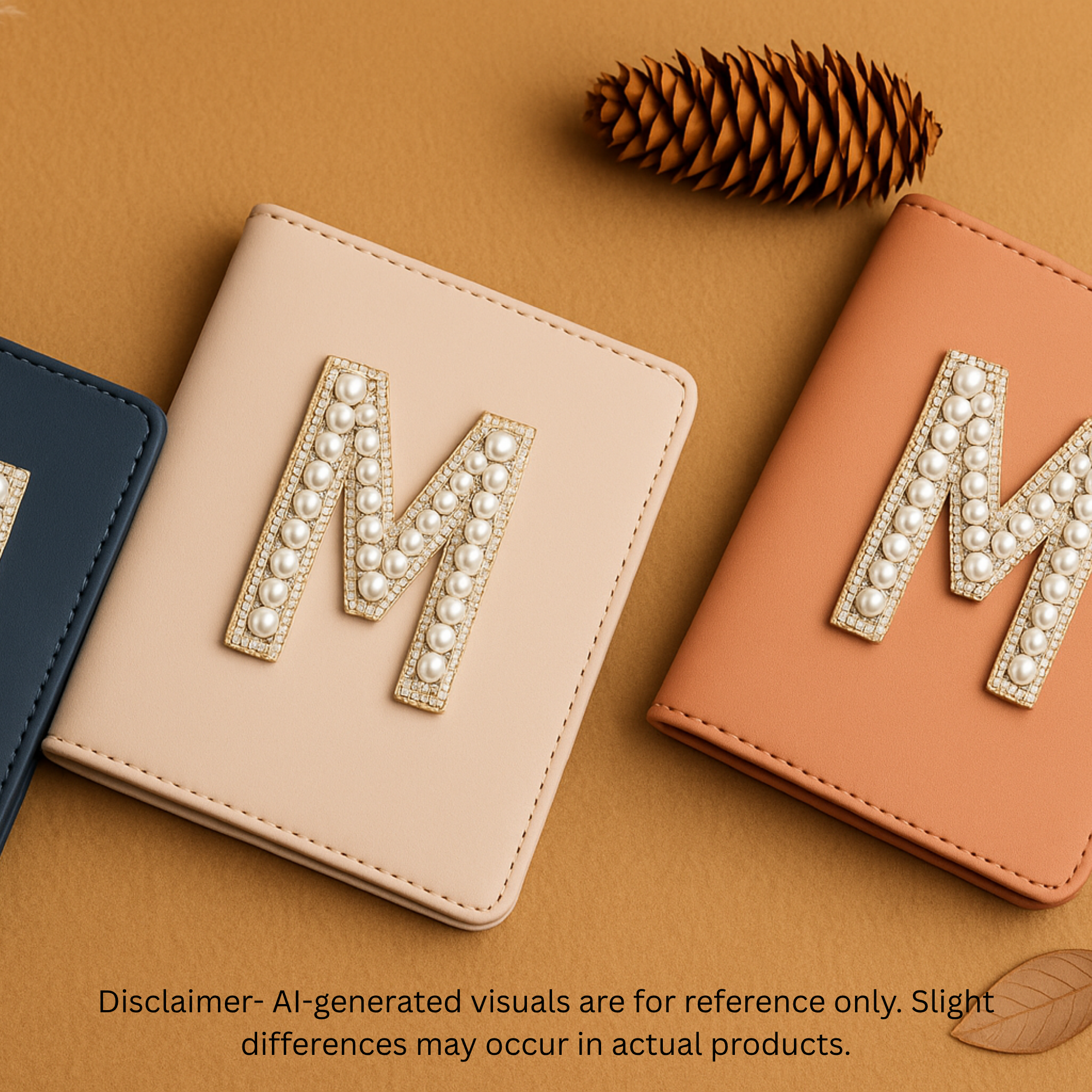 Oceanic Pearl Alphabet 'M' Patch