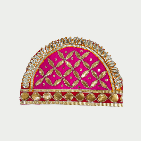 Pink Embellished Gota Patch (12 Pieces)