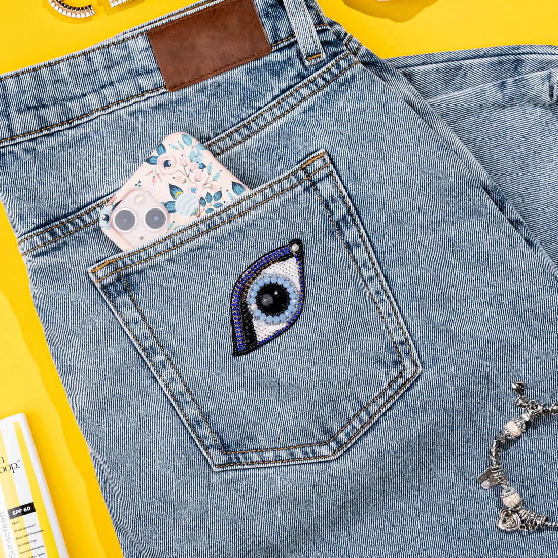 Evil Eye Elegance Handmade Patch