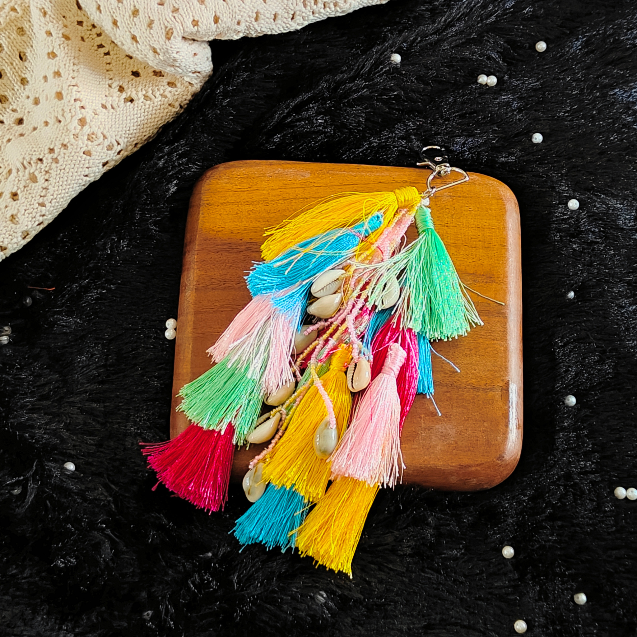 Multicolor Handwork Tassel