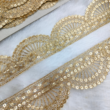 Sequin Cutwork Lace