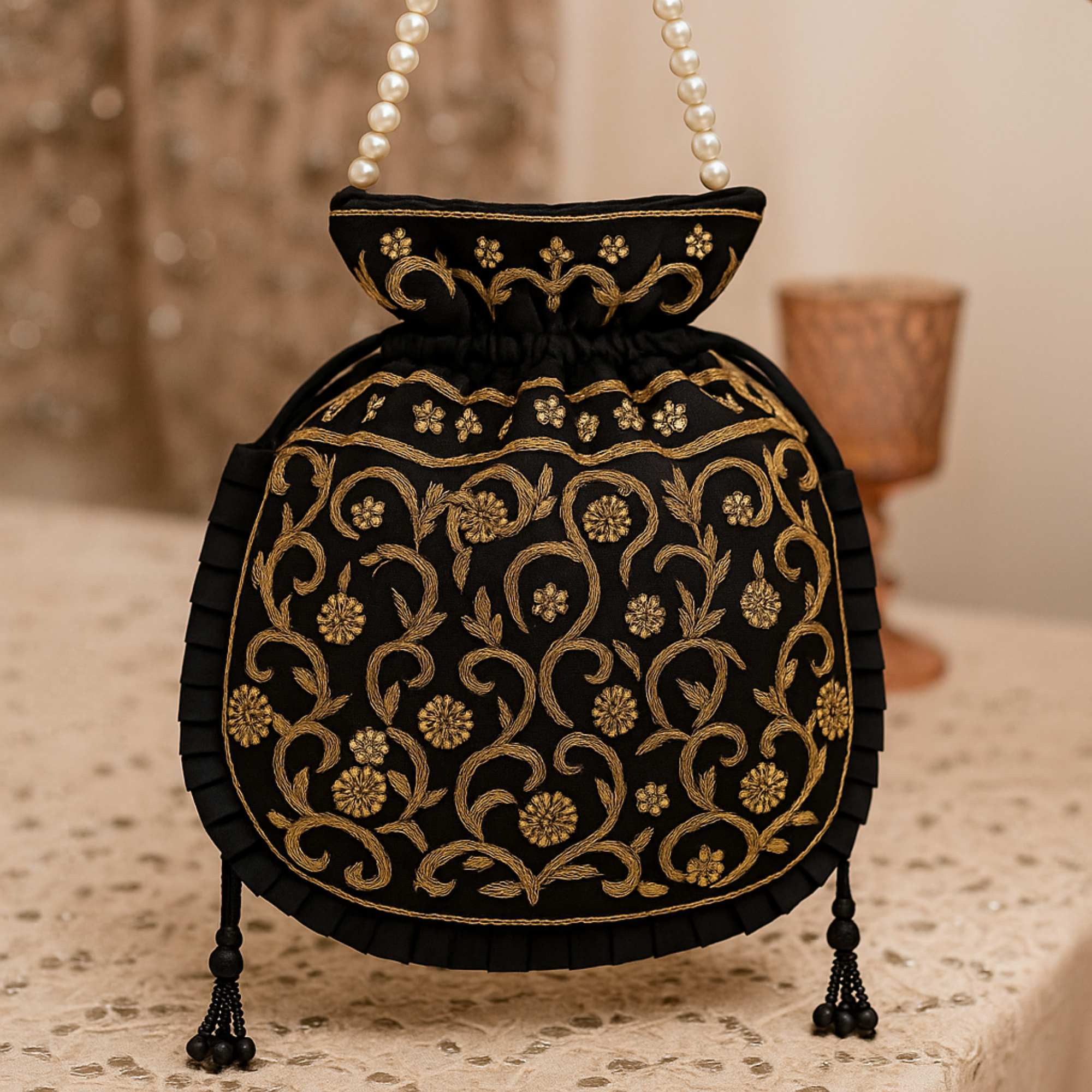 Midnight Elegance Potli