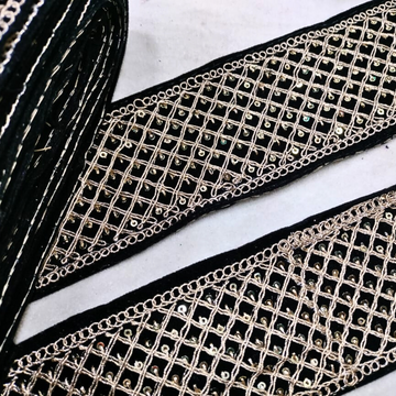 Embellished Zari Work Lace