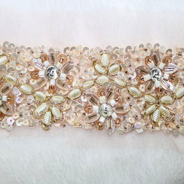 Peach Exquisite Handcrafted Trim