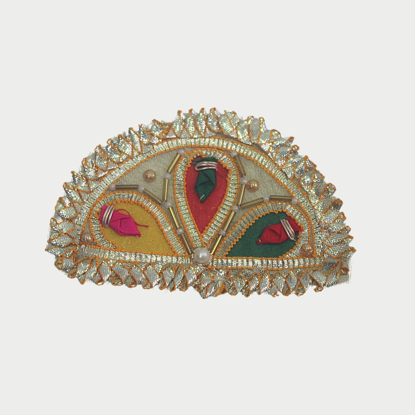 Golden Embellished Gota Patch (12 Pieces)