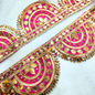 Pink Traditional Gota Work Lace