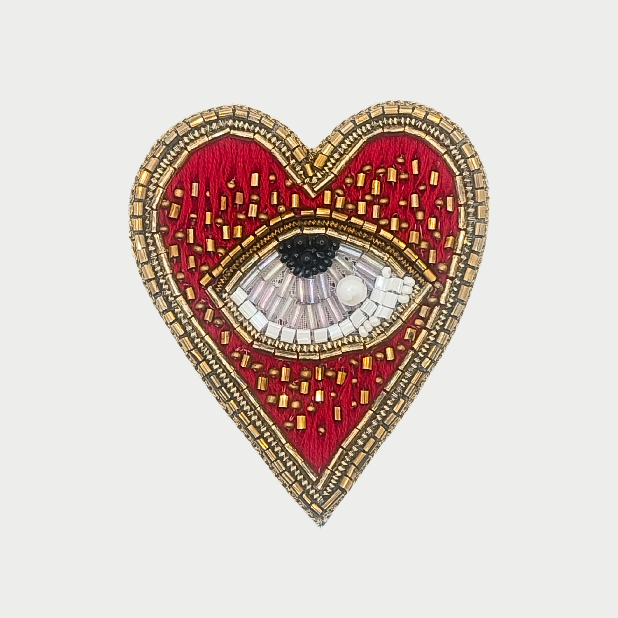 Love Loom 'Heart' Shape Handmade Patch