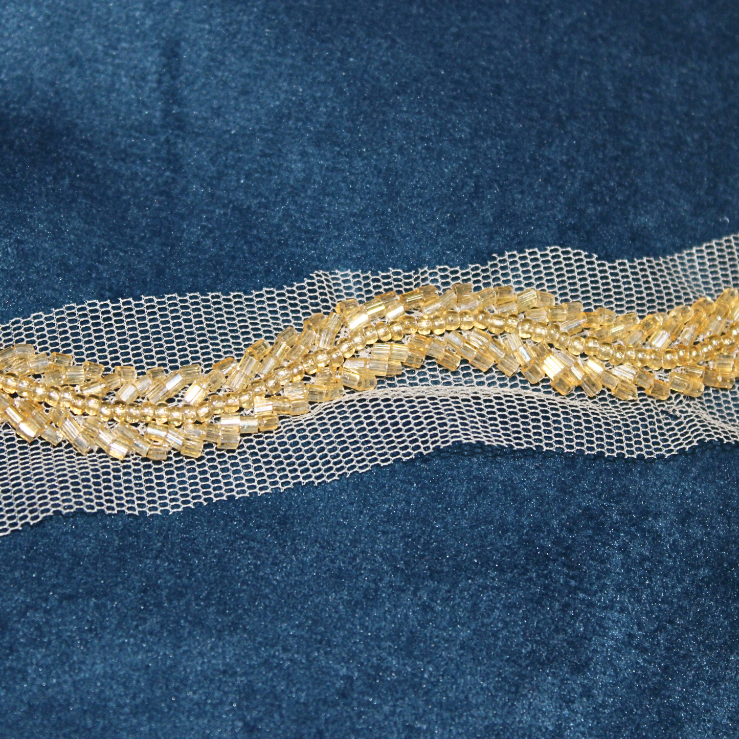 Golden Intricate Embellished Border