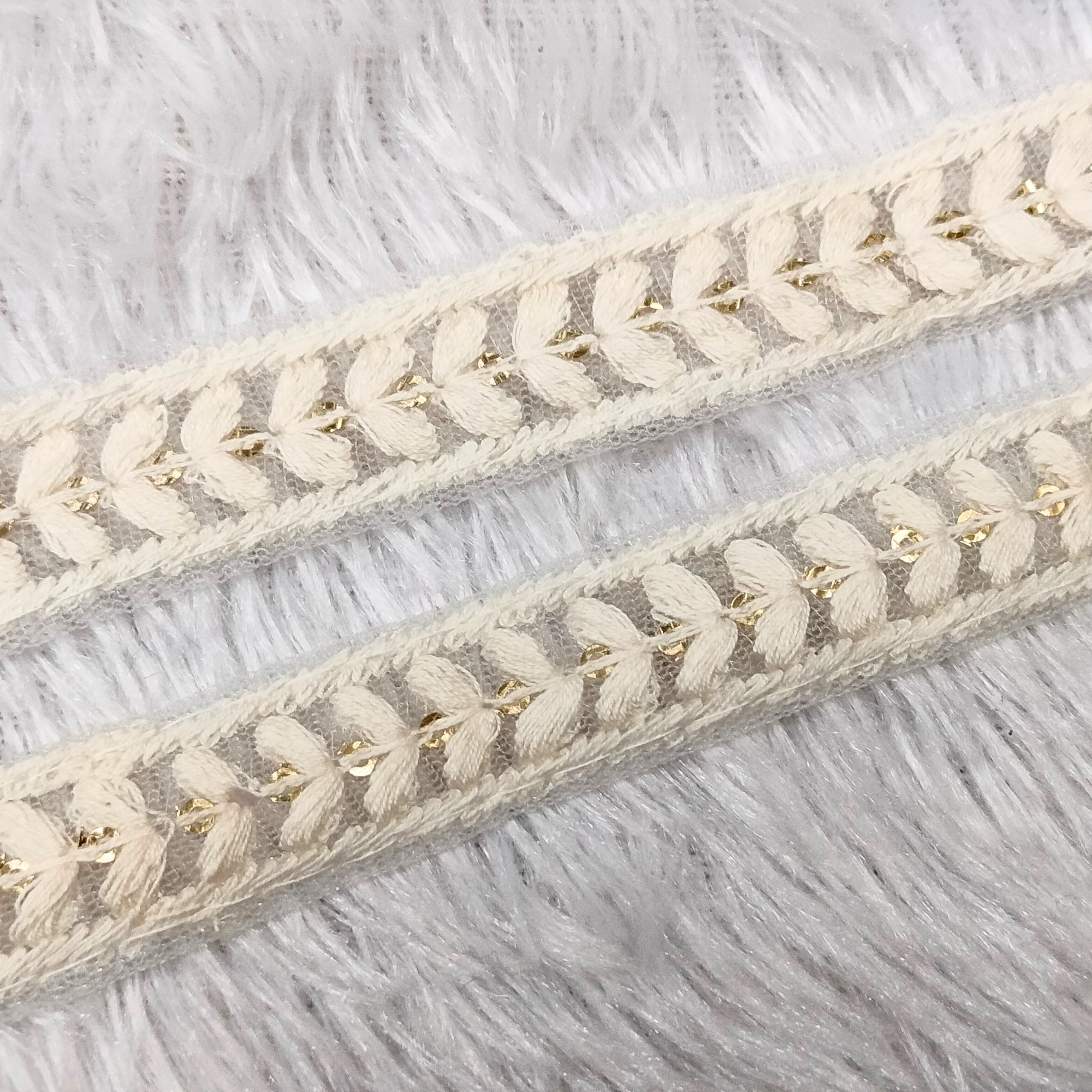 Embellished Thread Trim