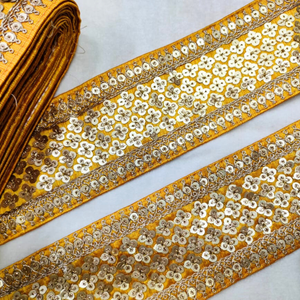 Sequins Lace Border hover