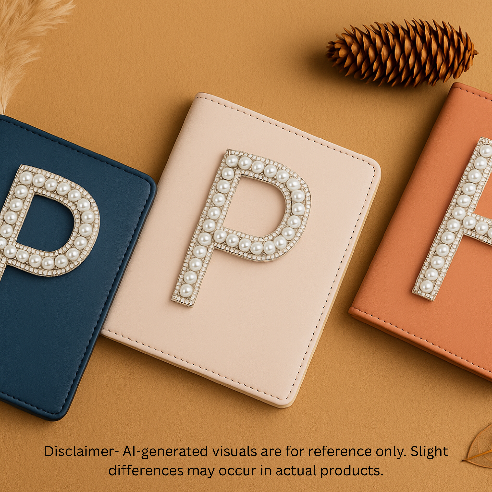 Oceanic Pearl Alphabet 'P' Patch