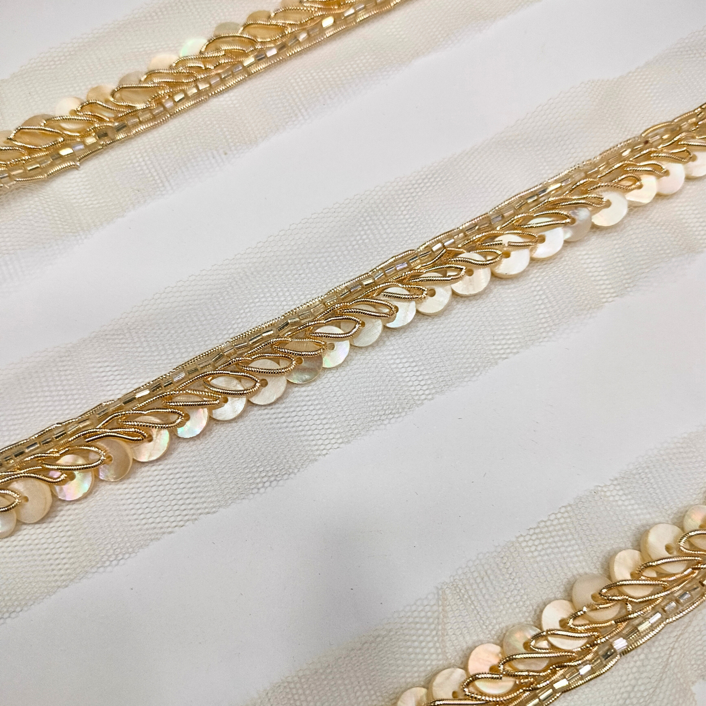 Golden Embellished Border