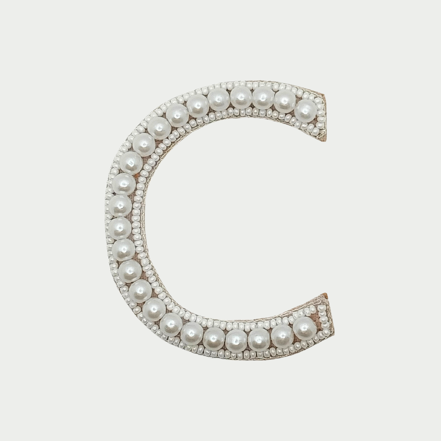 Oceanic Pearl Alphabet 'C' Patch