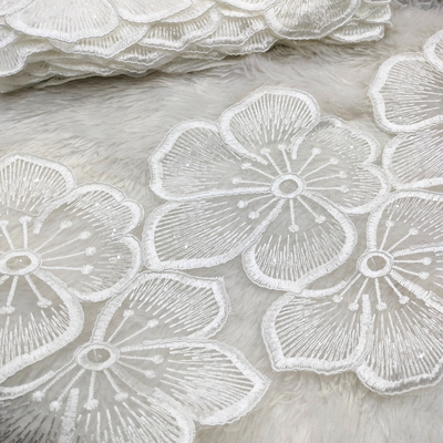 Petal Bloom Cutwork Lace hover image