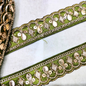 Green Fancy Embellished Trim