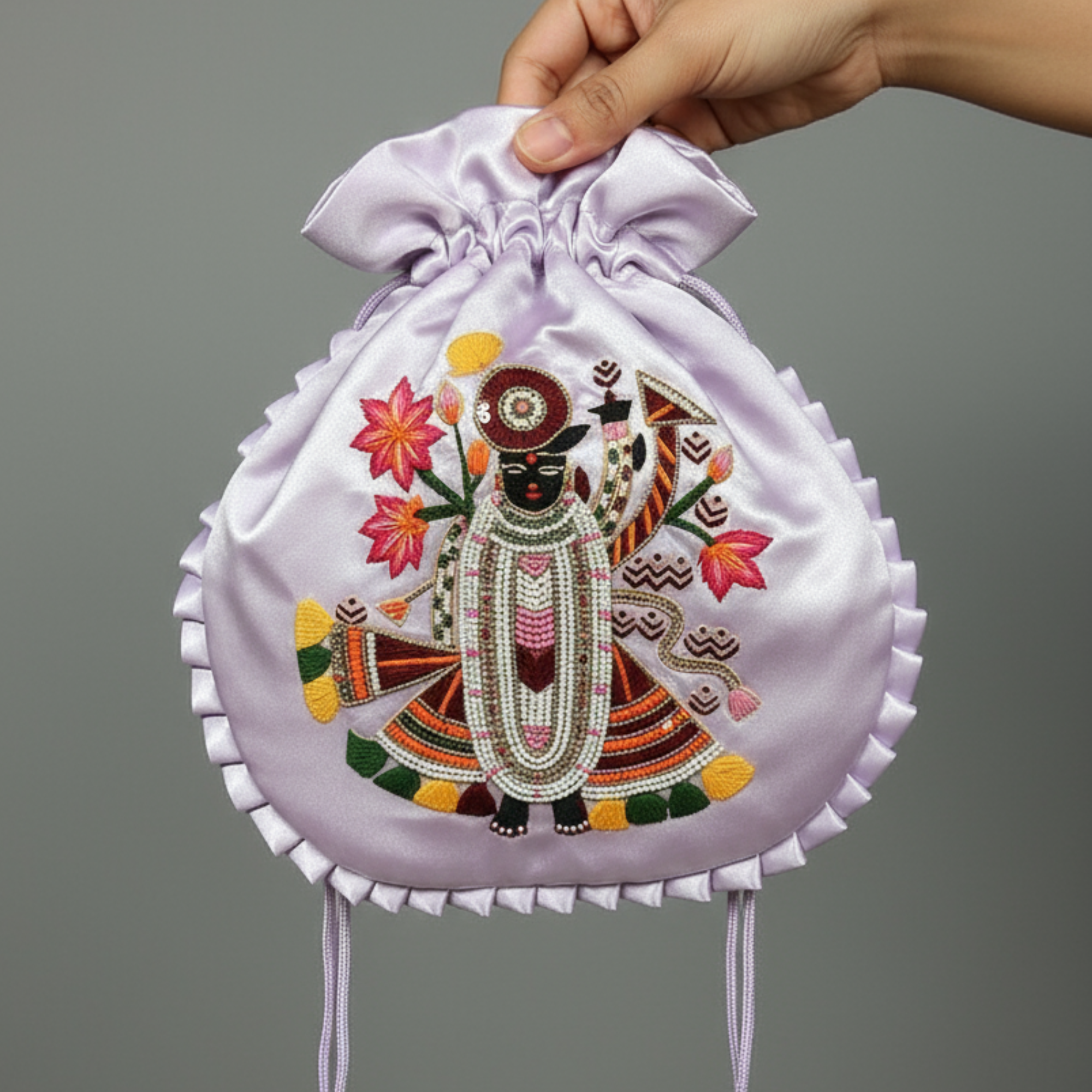 Lavender Shreenathji Potli