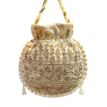 Ivory Regal Handcrafted Potli
