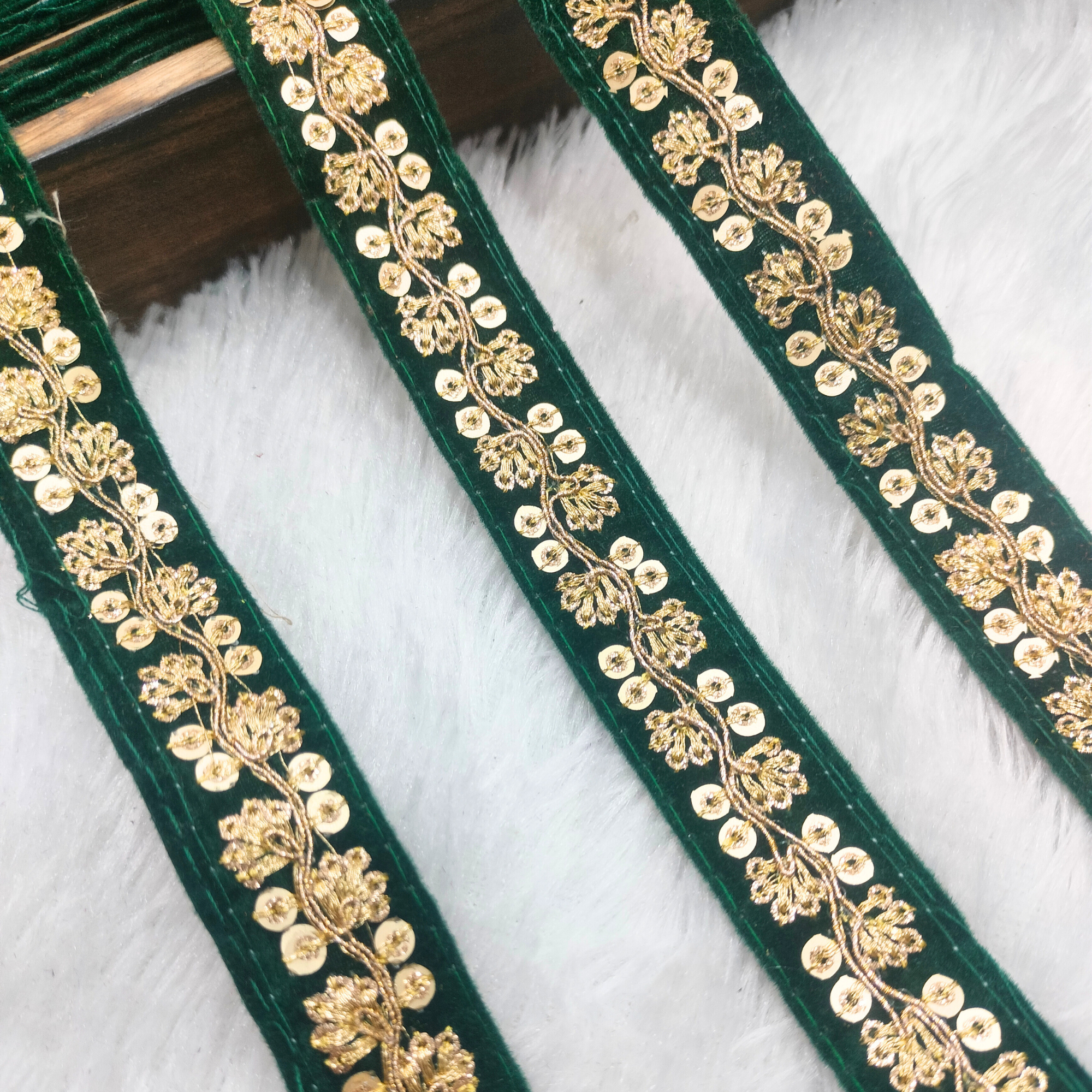 Embellished Sequin Trim