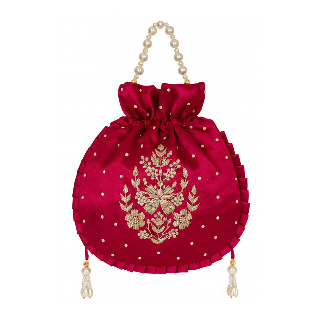 Ruby Elegance Potli