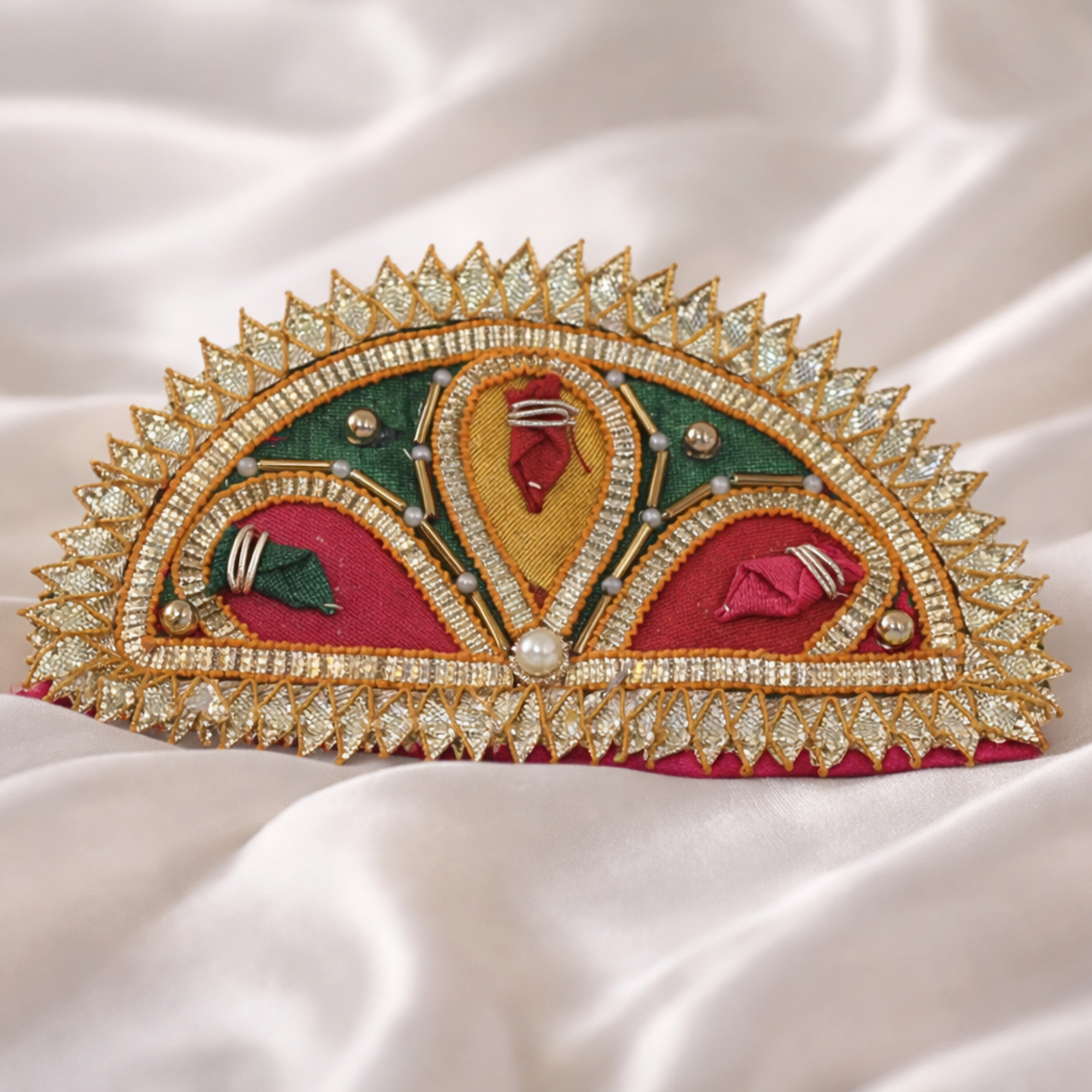 Handcrafted Decorative Embellished Gota Patch (12 Pieces)