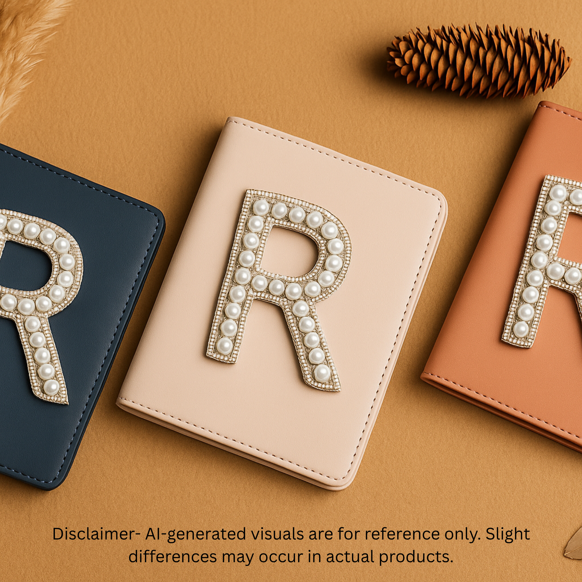 Oceanic Pearl Alphabet 'R' Patch