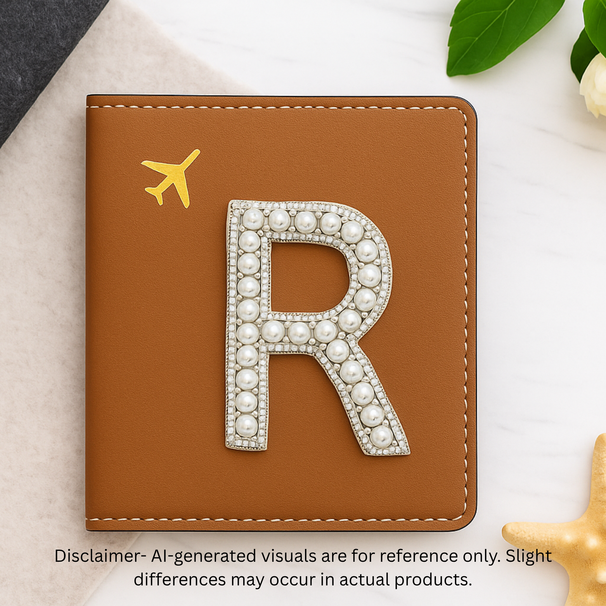 Oceanic Pearl Alphabet 'R' Patch