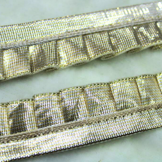 Light Gold Fancy Zari Trim