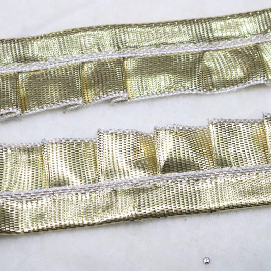 Light Gold Fancy Zari Trim