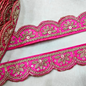 Pink Fancy Scalloped Trim