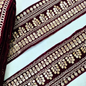 Maroon Fancy Embellished Trim