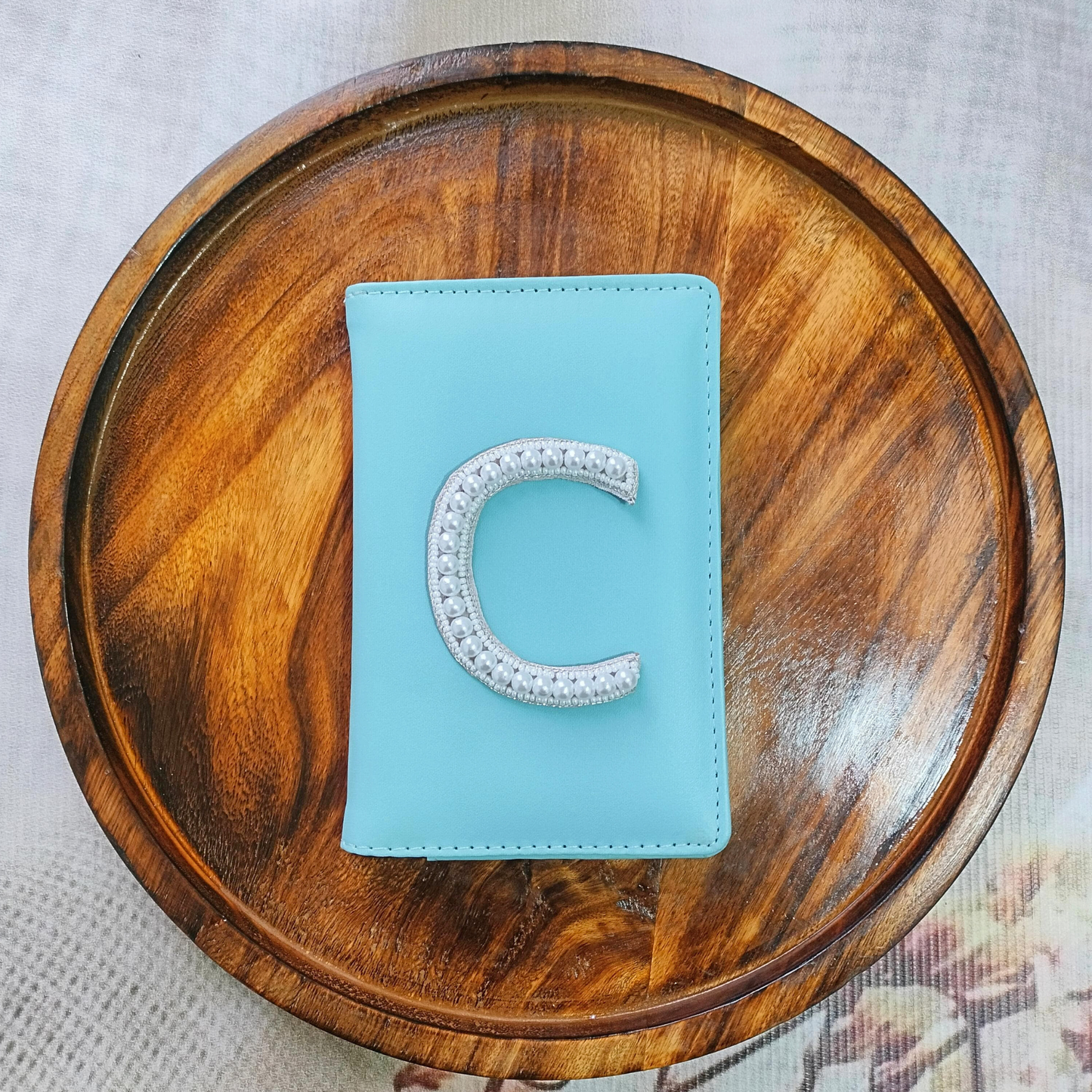 Oceanic Pearl Alphabet 'C' Patch