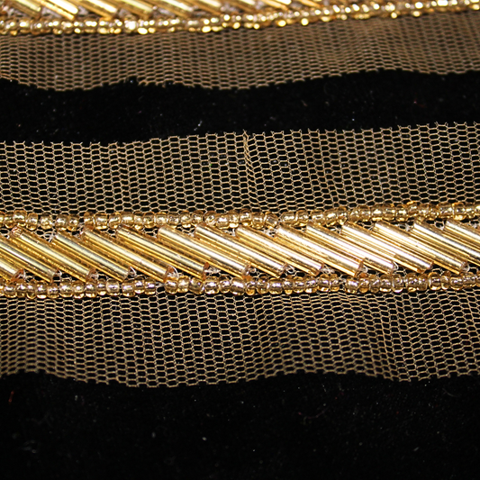 Golden Embellished Border