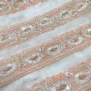 Peach Exquisite Handcrafted Trim hover