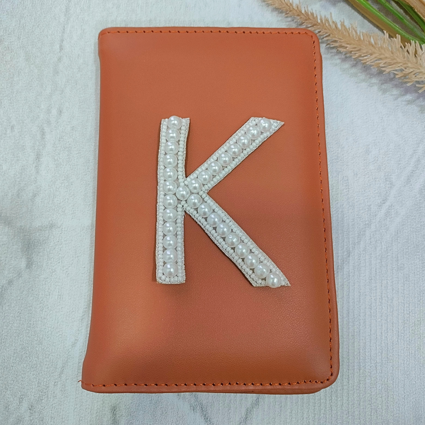 Oceanic Pearl Alphabet 'K' Patch