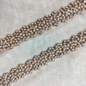 Rose Gold Pearl Embellished Handwork Trim