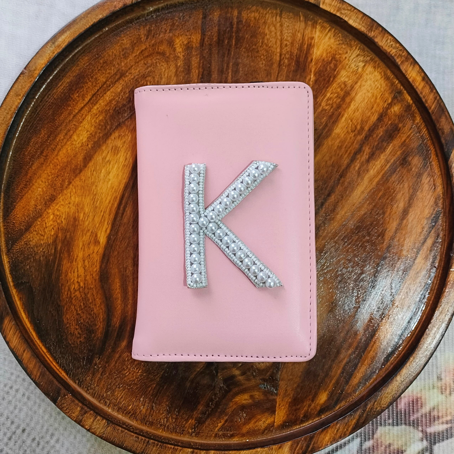 Oceanic Pearl Alphabet 'K' Patch