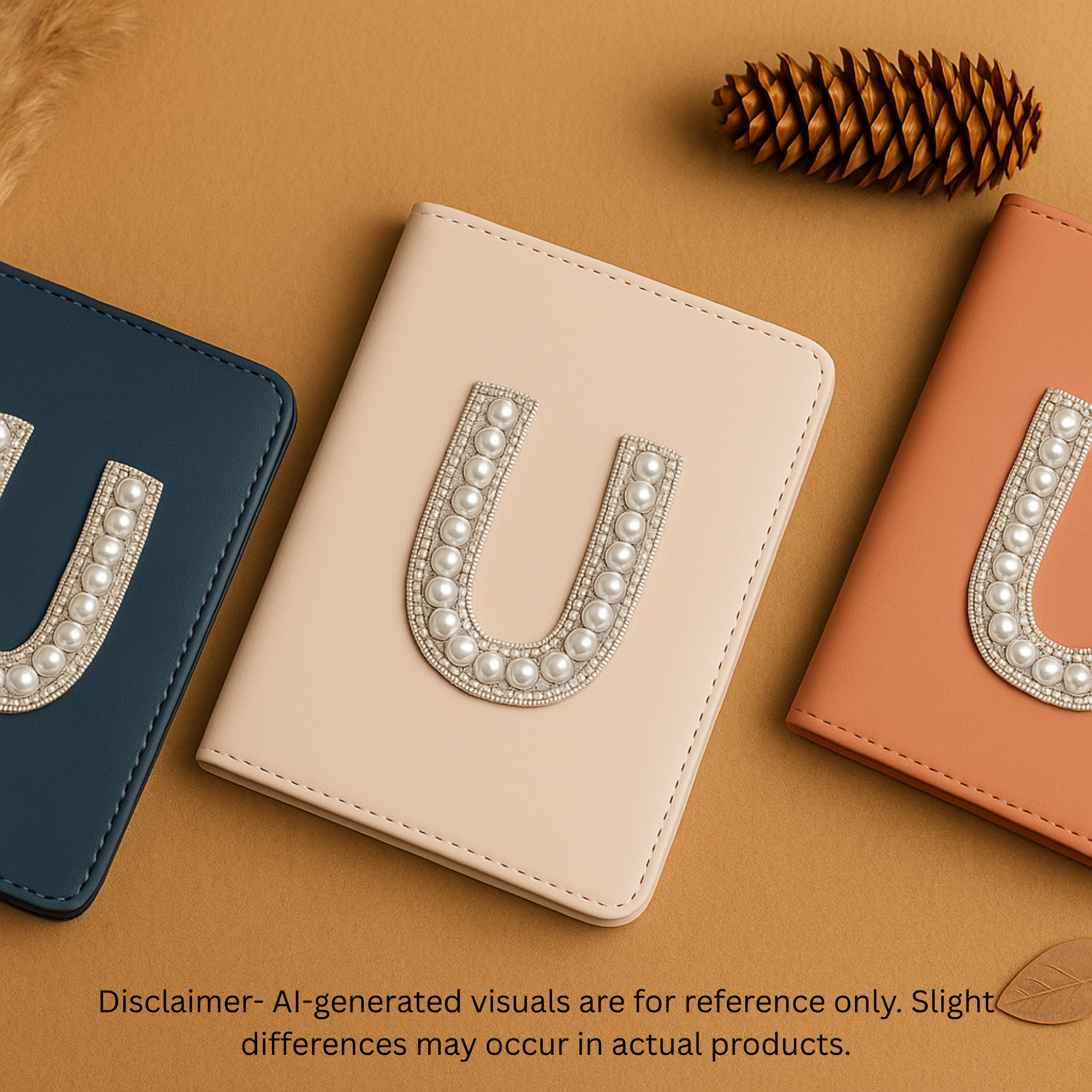 Oceanic Pearl Alphabet 'U' Patch