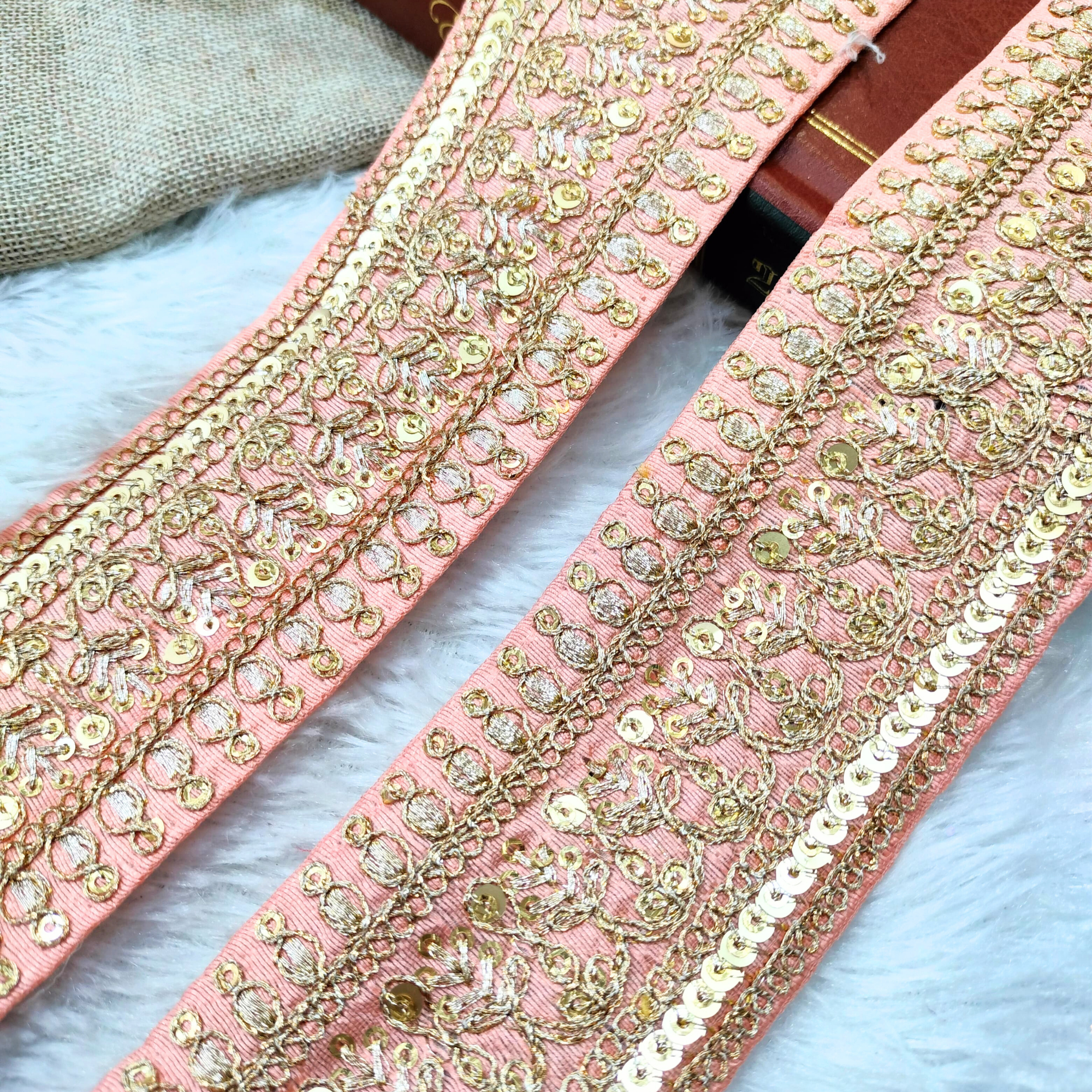 Embellished Fancy Zari Trim