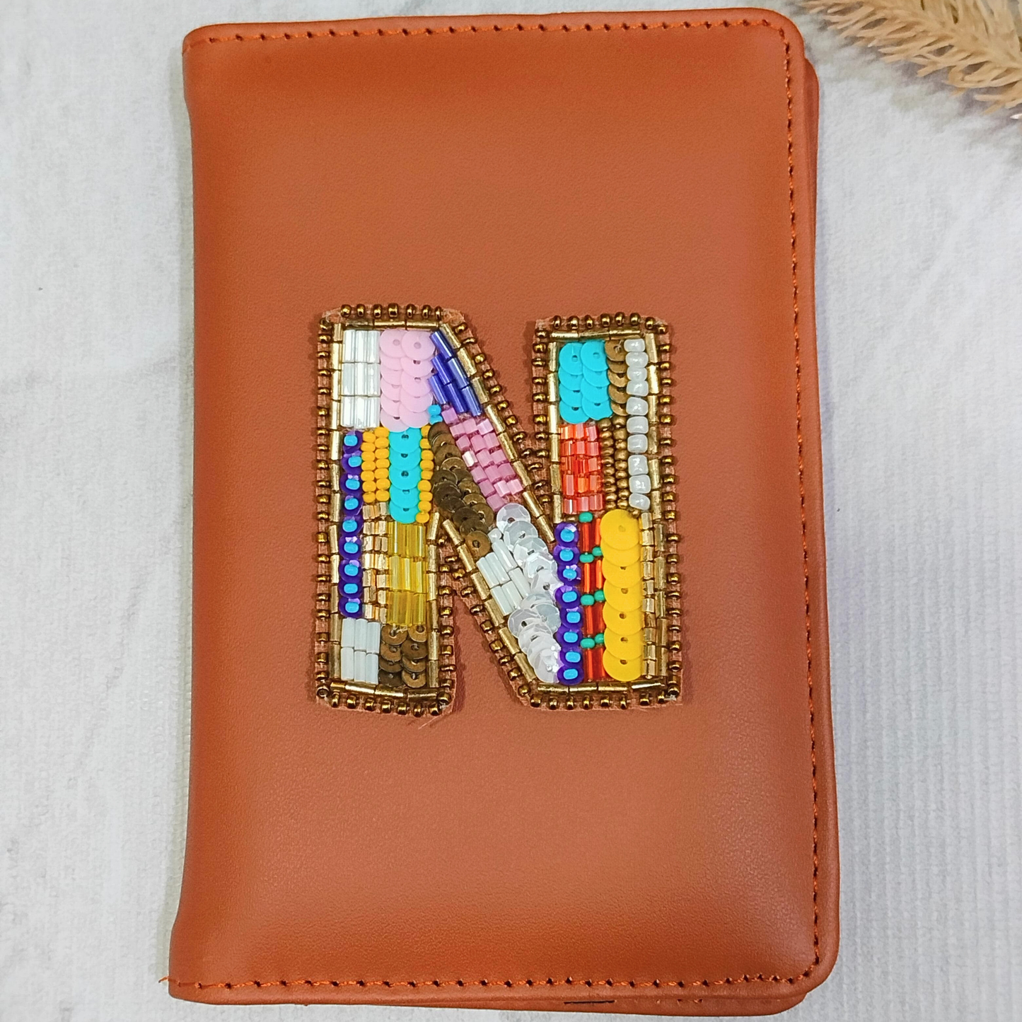 Colorburst Alphabet 'N' Patch