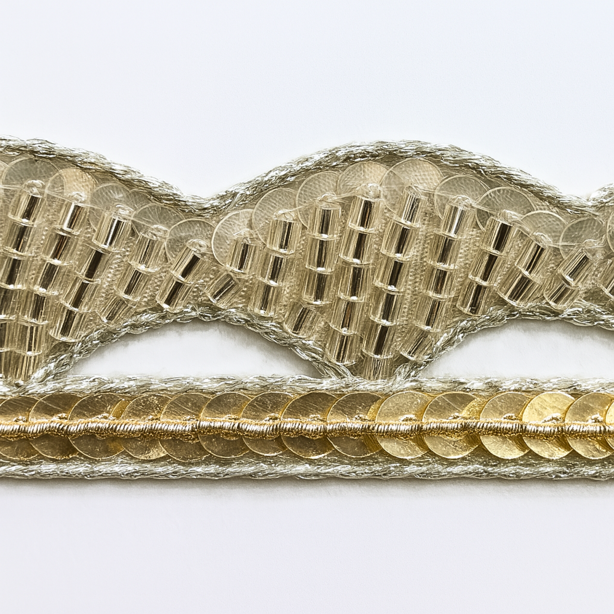 Cutdana Sequin Zari Trim