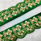 Green Fancy Embellished Trim