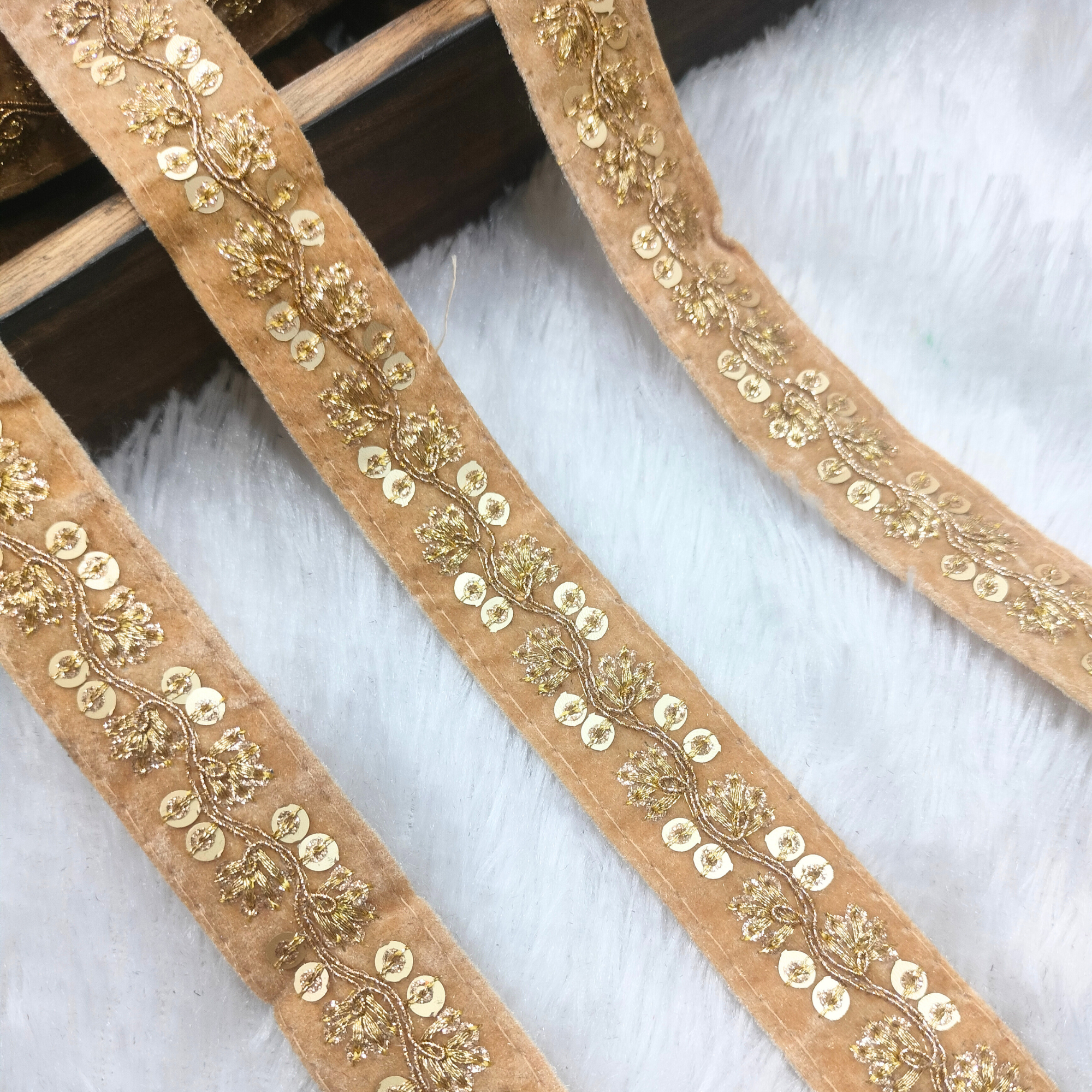 Embellished Sequin Trim